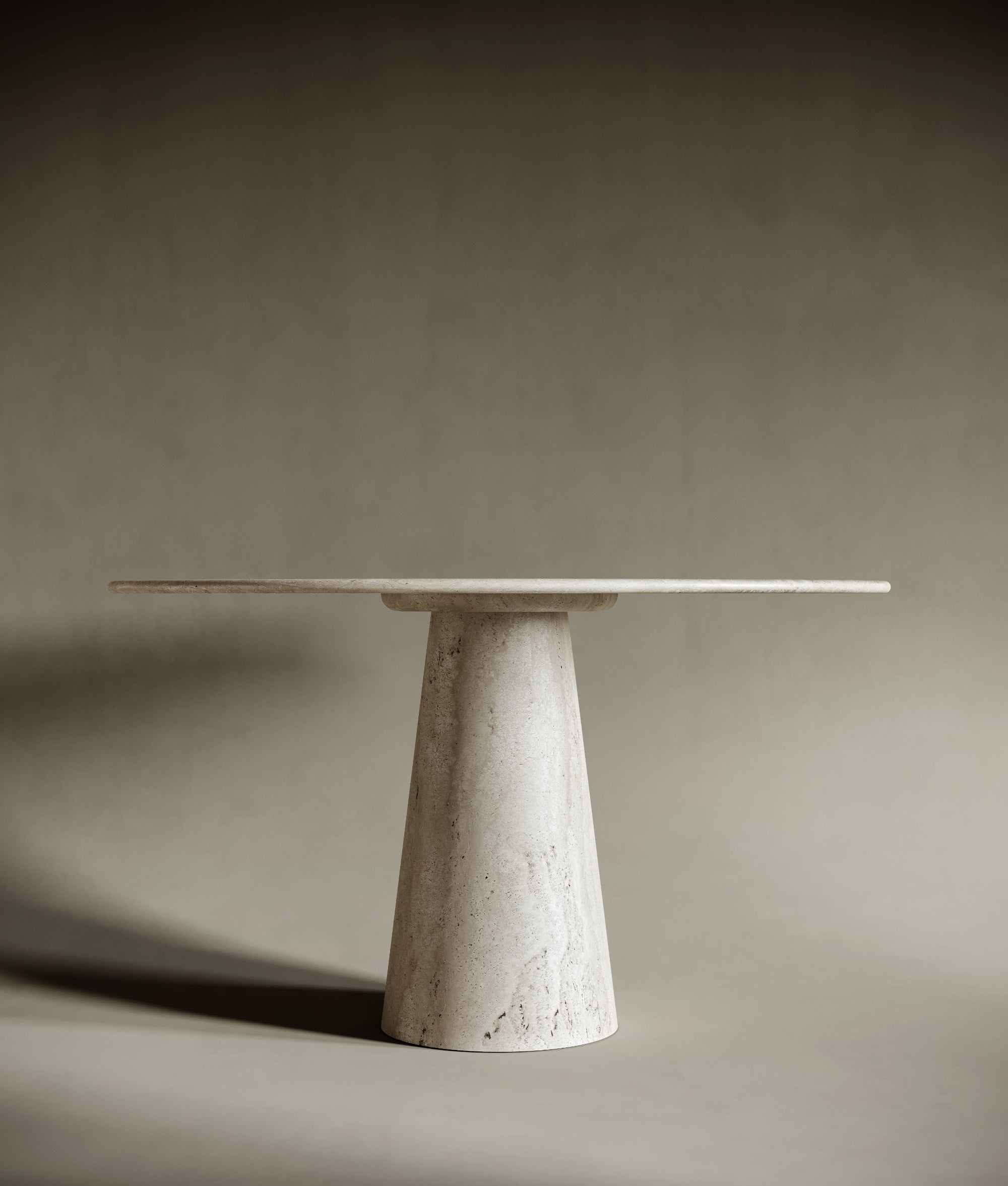 tafel travertin eettafel