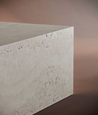 distinct coffee table travertine
