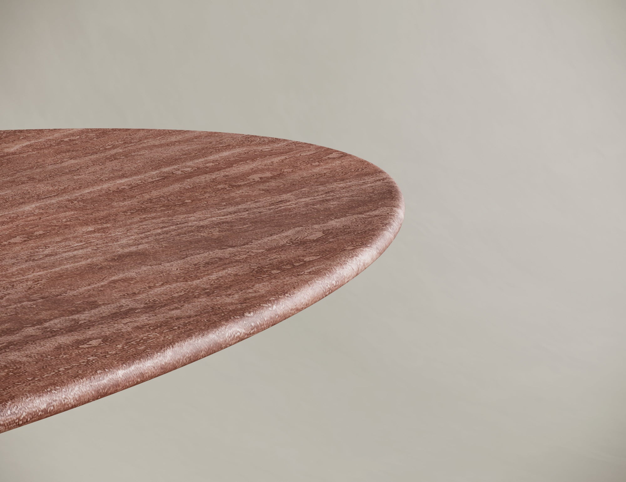 sculptural natural stone table


