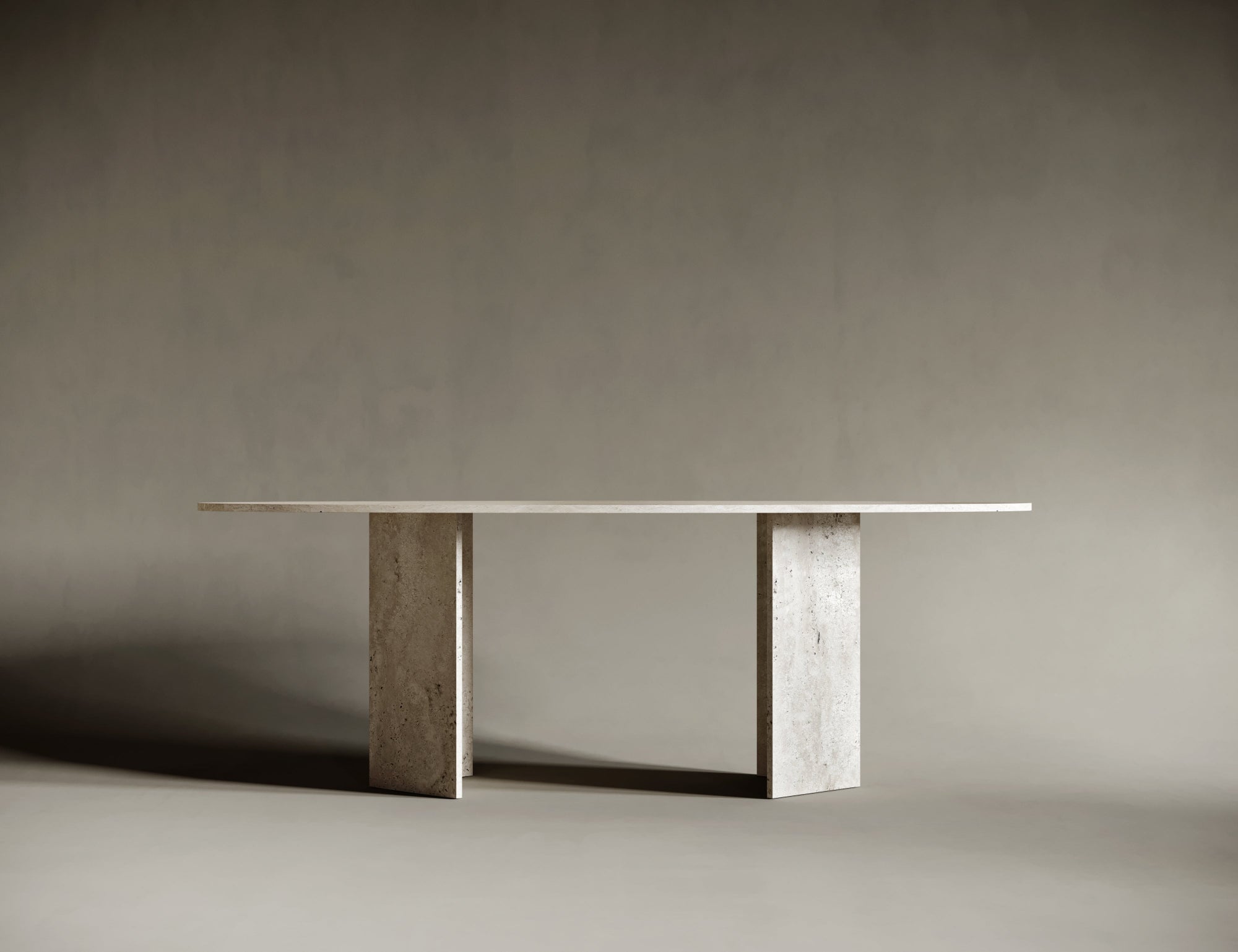 natuursteen eettafel