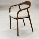 artisan neva dining chair walnut