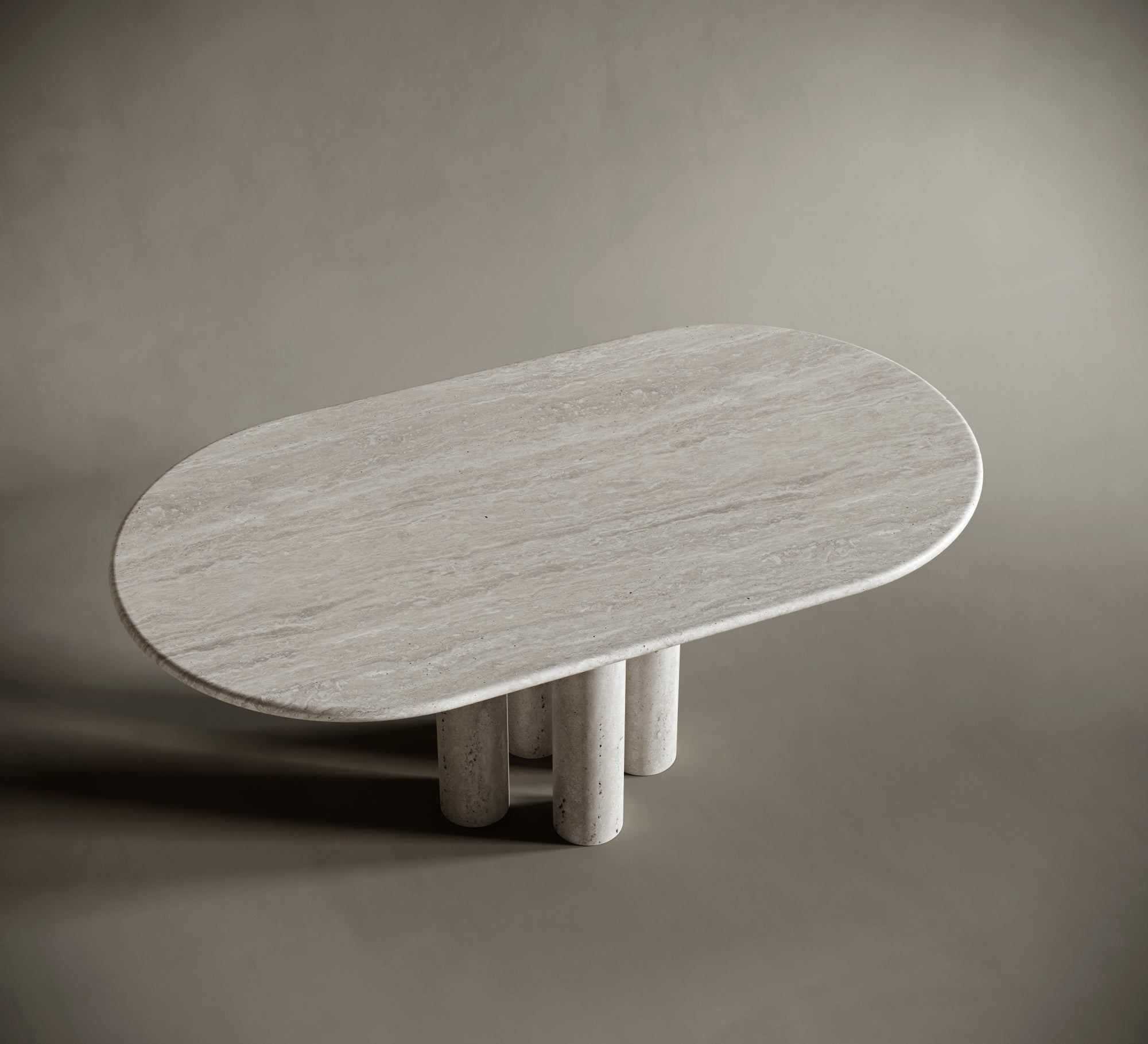 natural stone furniture table travertin

