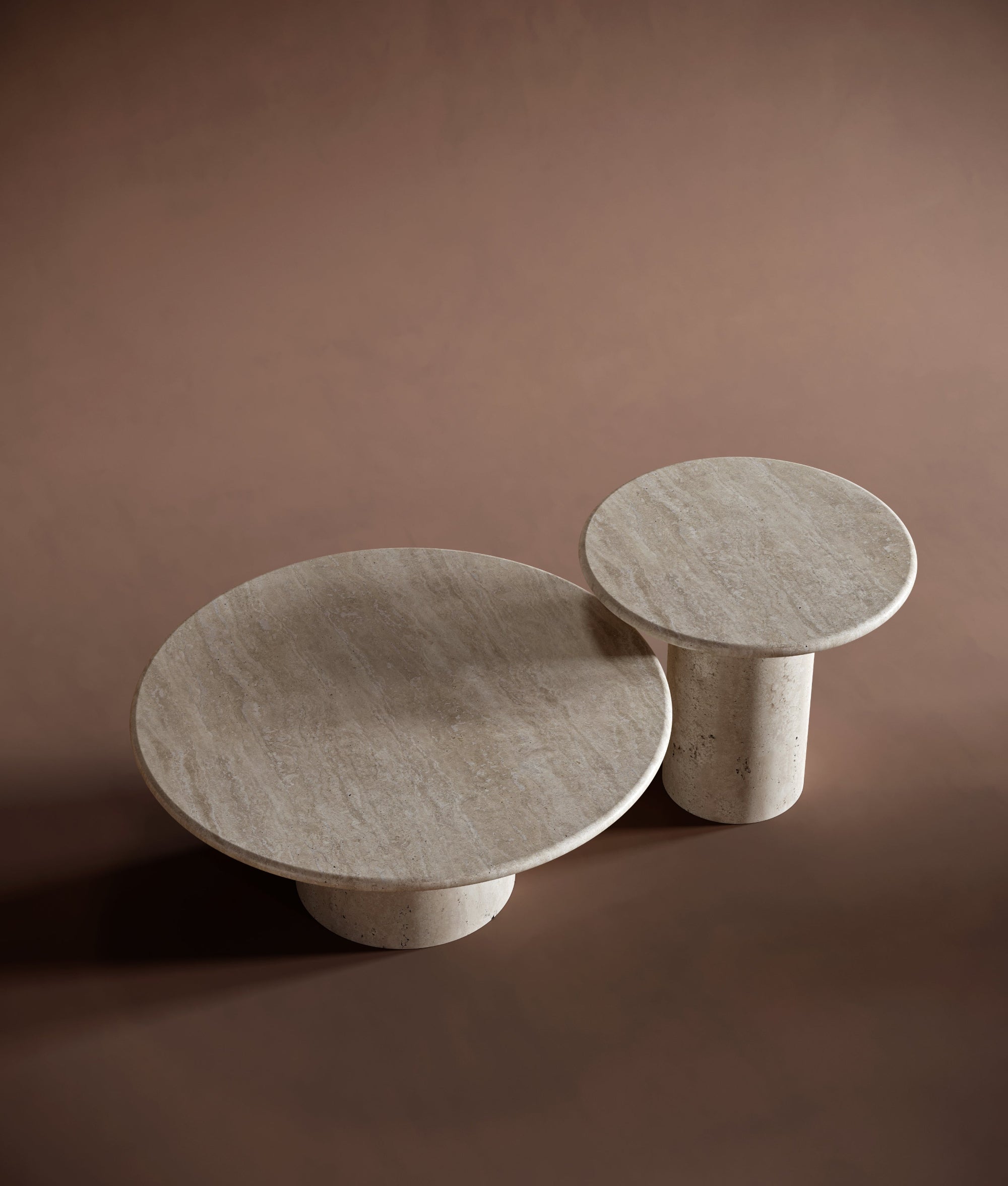 coffee table travertin